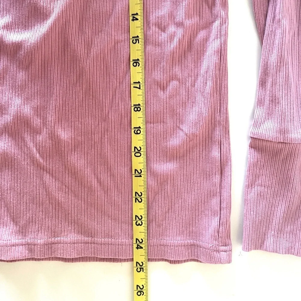 J. Crew ribbed mockneck shirt (SZ L)